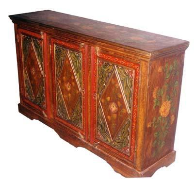 Hand Painted Furniture on Indian Hand Painted Furniture Fj Pfc 02