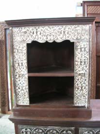 bedside wooden cabient