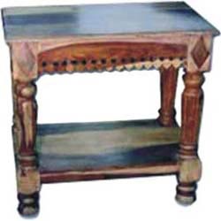 wooden coffe table